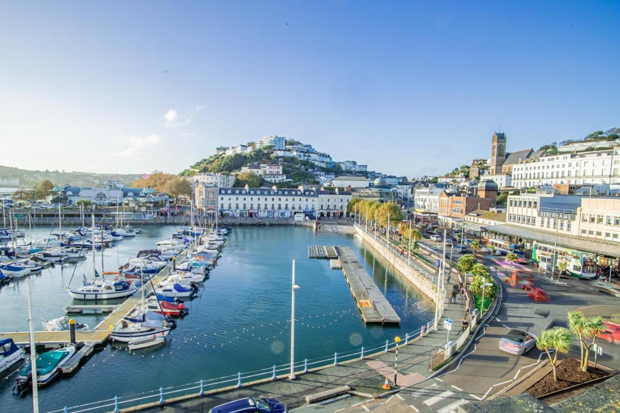 Luxury Boutique Harbour Apartments - Heart Of Torquay - Near Babbacoombe & Beach Bagian luar foto